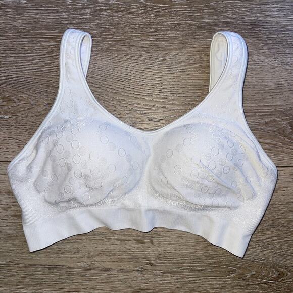 Bali Women Comfort Revolution Shaping Wireless Bra DF3488 White Size Sm Comfort - Picture 1 of 5